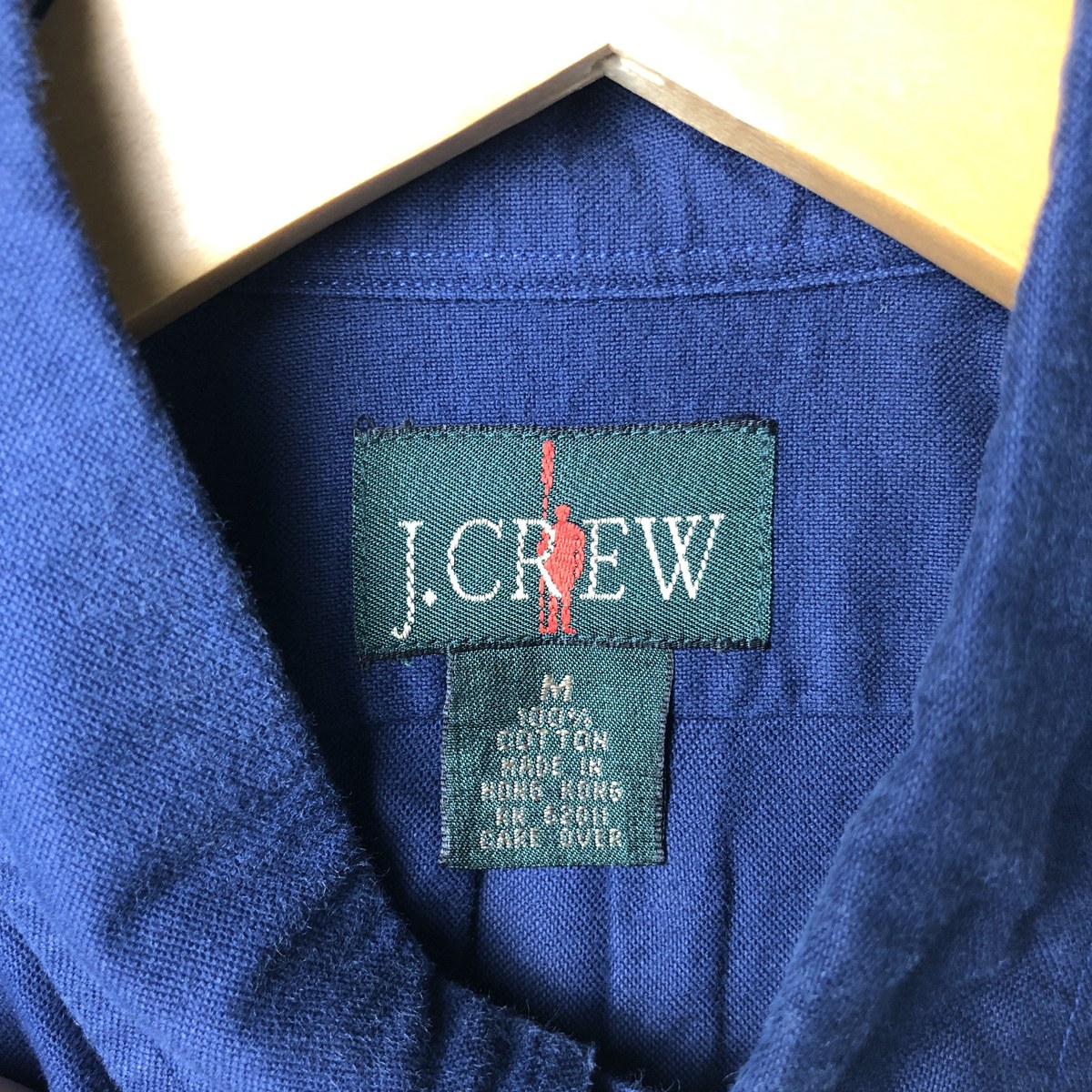 古着 90年代 ジェイクルー J.Crew 巨人タグ 長袖 ボタンダウンシャツ