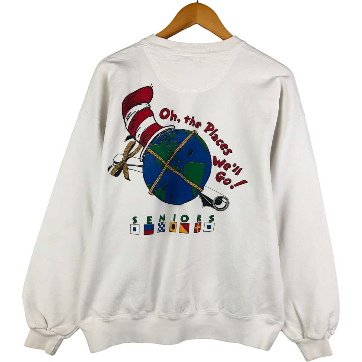 古着 90年代 ジャージーズ Jerzees The Cat in the Hat キャット イン