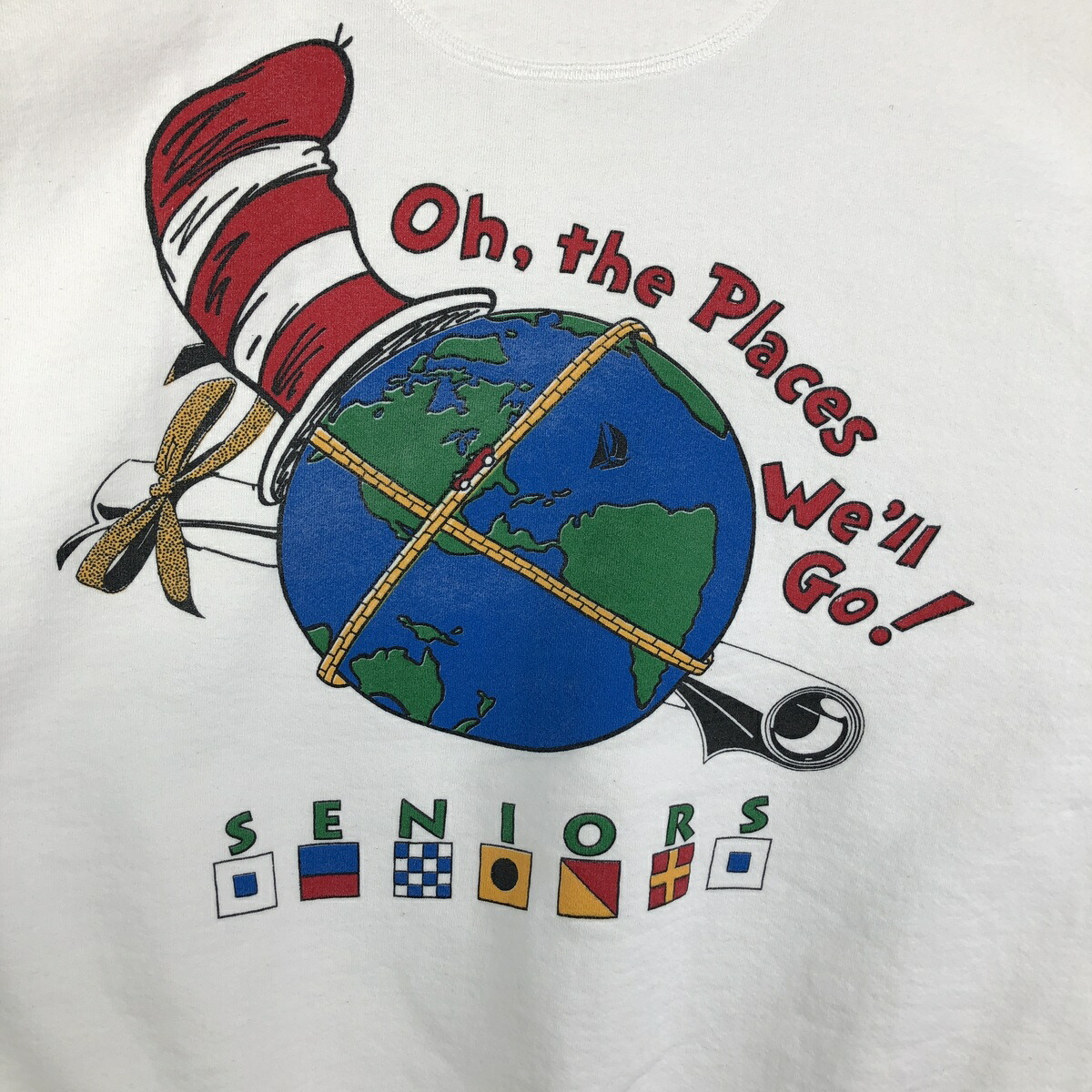 古着 90年代 ジャージーズ Jerzees The Cat in the Hat キャット イン