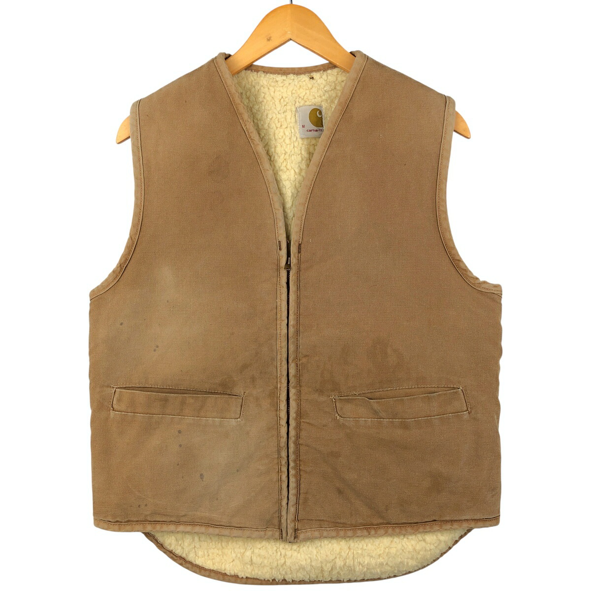 古着 60～70年代 カーハート Carhartt ダックベスト メンズM相当