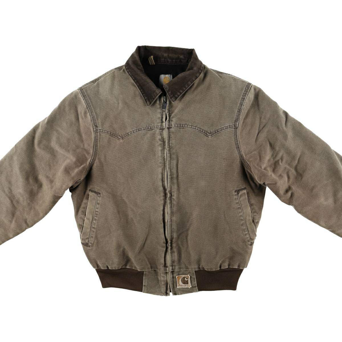 古着 カーハート Carhartt サンタフェジャケット ダックワークブルゾン