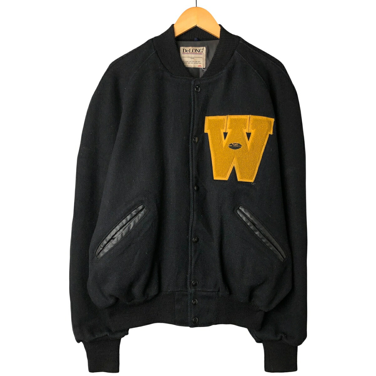 古着 80～90年代 デロング DeLONG ウールスタジャン アワード