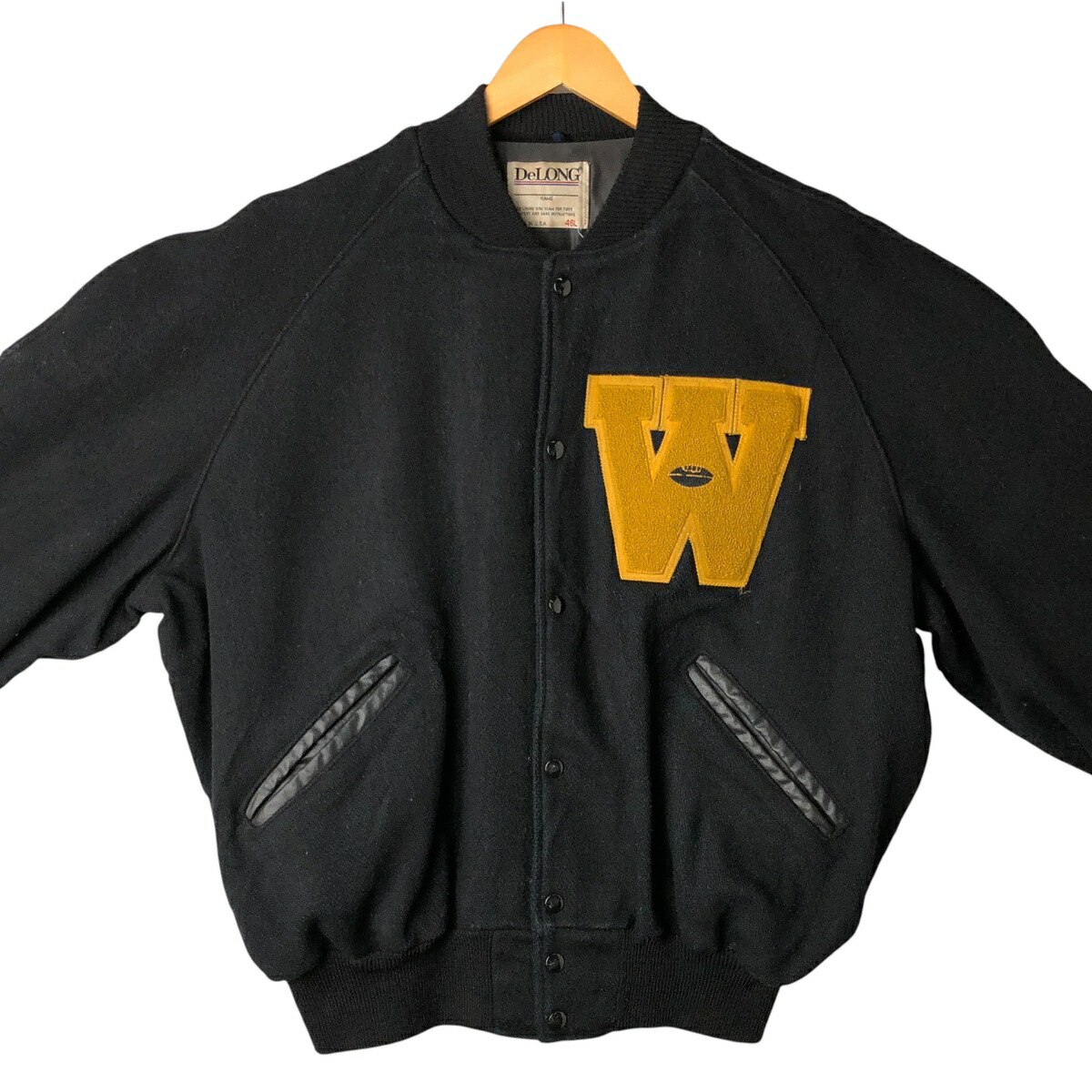 古着 80～90年代 デロング DeLONG ウールスタジャン アワード