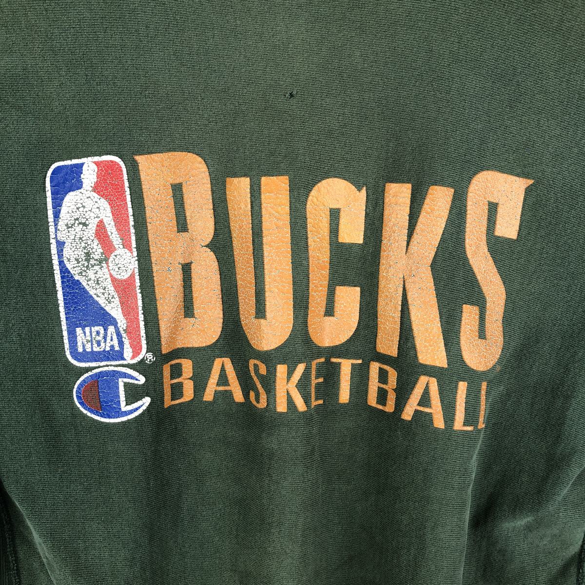 古着 90年代 チャンピオン リバースウィーブ 刺繍タグ NBA