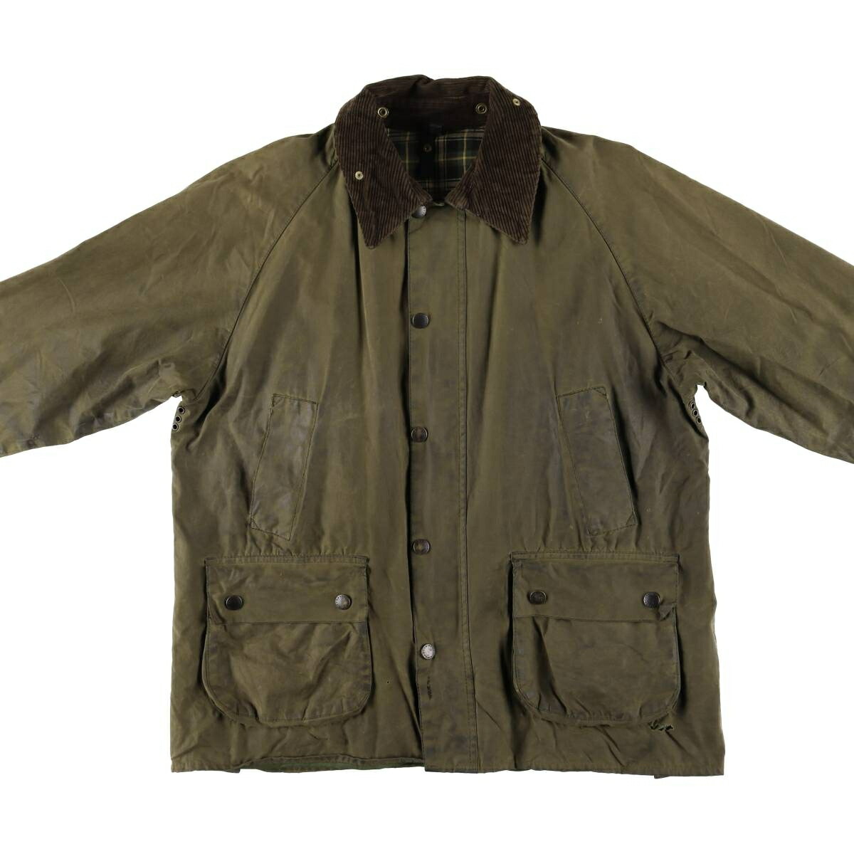 古着 00年代 バブアー Barbour BEDALE ビデイル 3ワラント ワックス