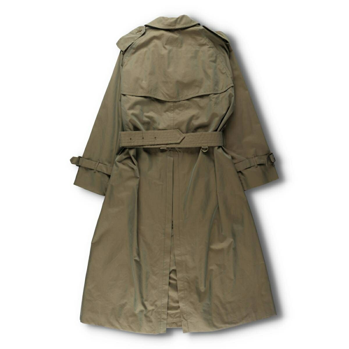 古着 80年代 バーバリー Burberrys コットン100％ 玉虫カラー 一枚袖