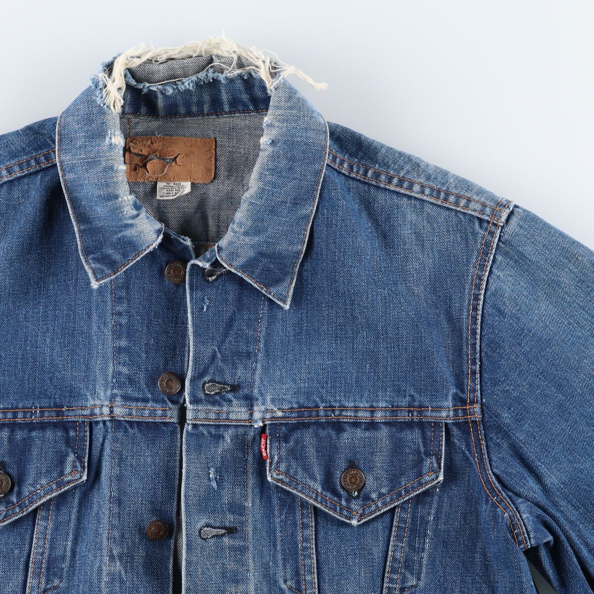 古着 70年代 リーバイス Levis 70505 4th BIG E ビッグE ケアタグ付き