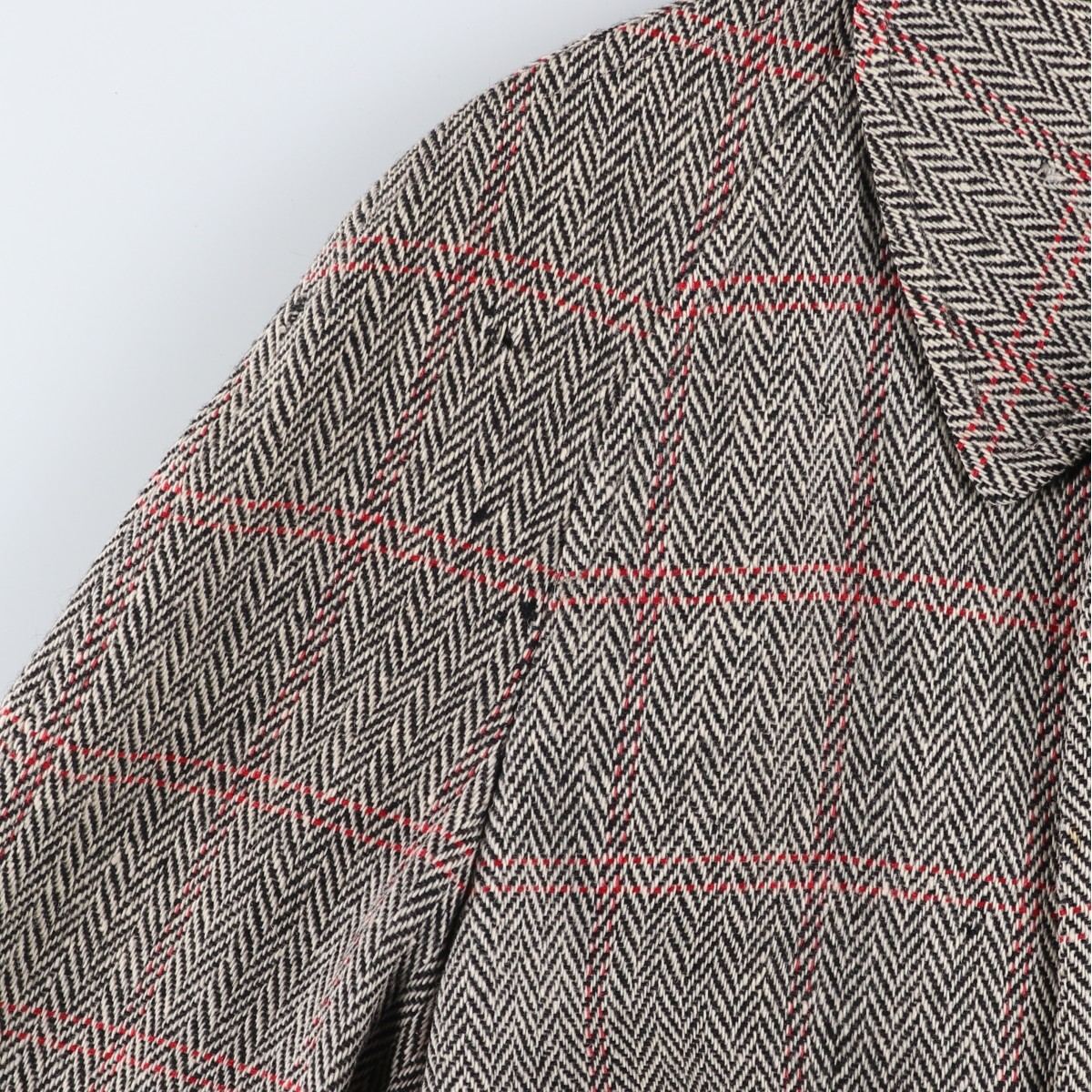 古着 80年代 バーバリー Burberrys アイリッシュツイード ヘリンボーン