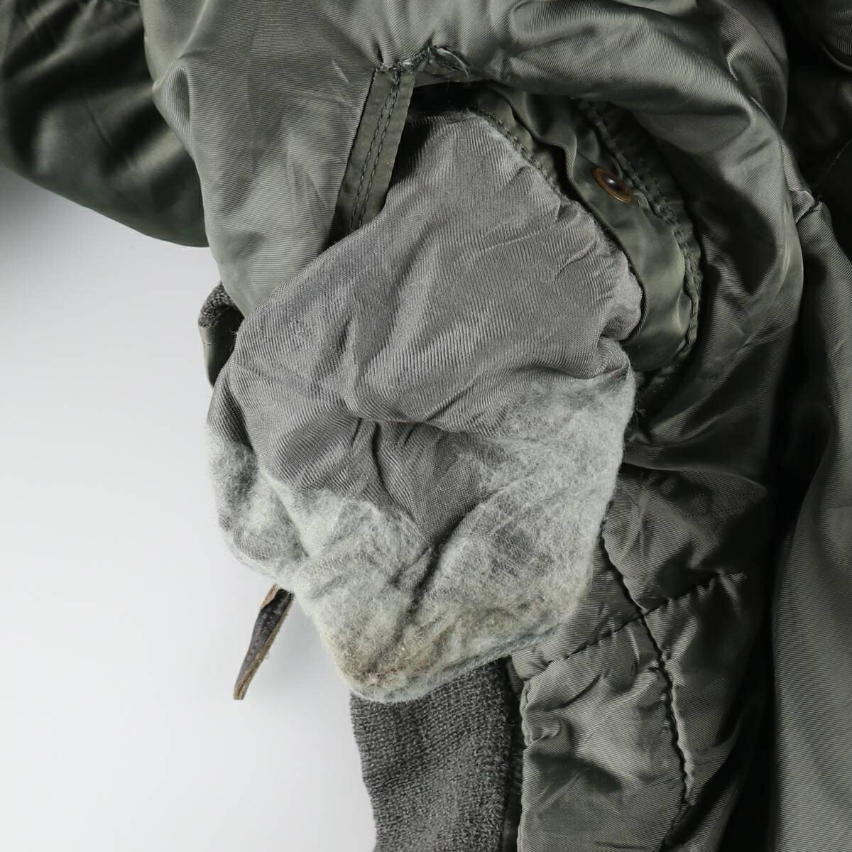 古着 80年代 米軍実品 N-2B ミリタリー フライトジャケット USA製