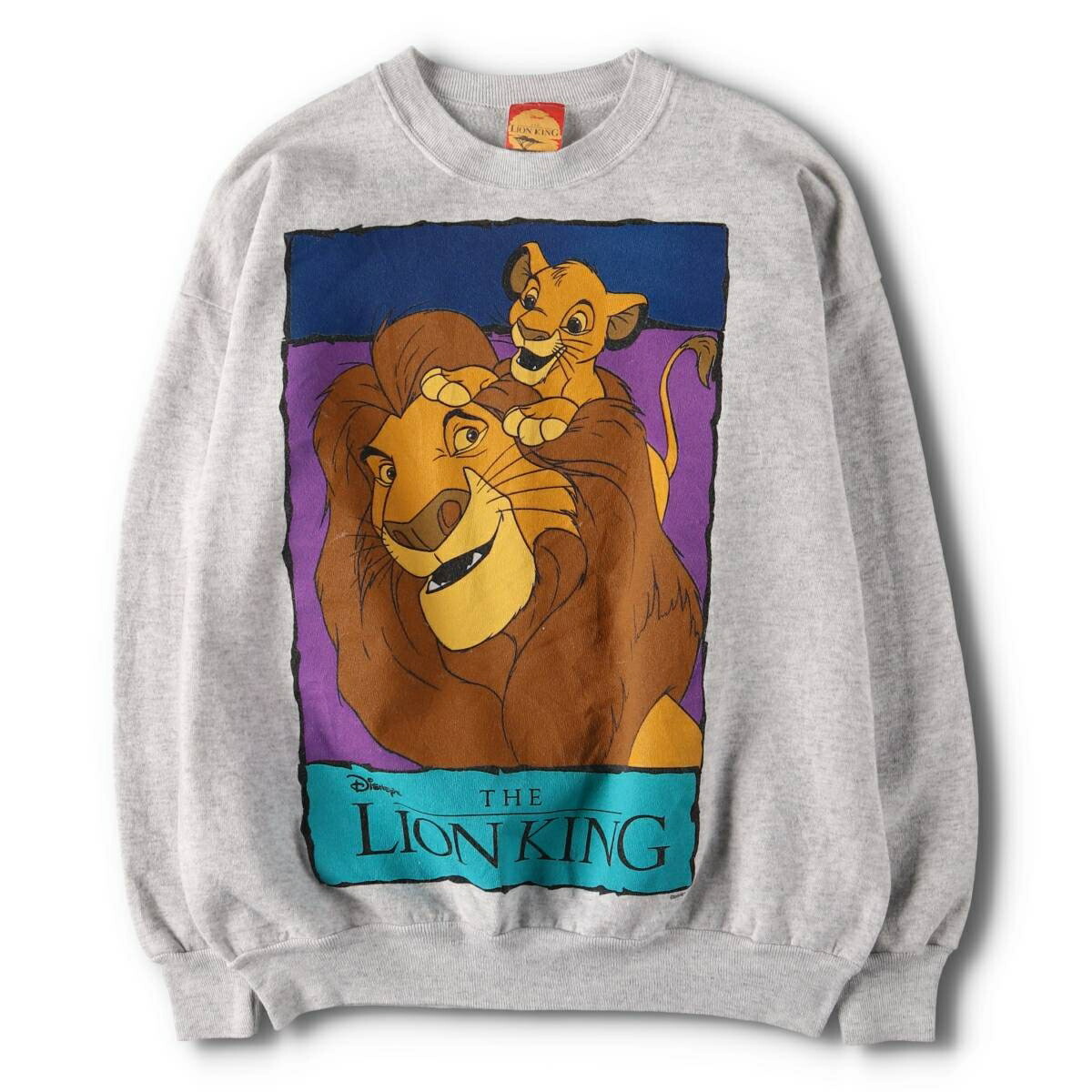 古着 90年代 THE LION KING ライオンキング キャラクタースウェット