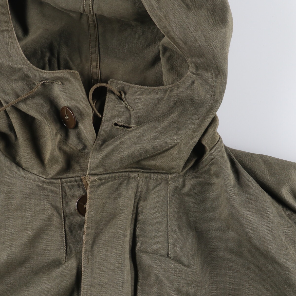 古着 フランス軍 M-64 ライナー付き フィールドパーカー モッズコート