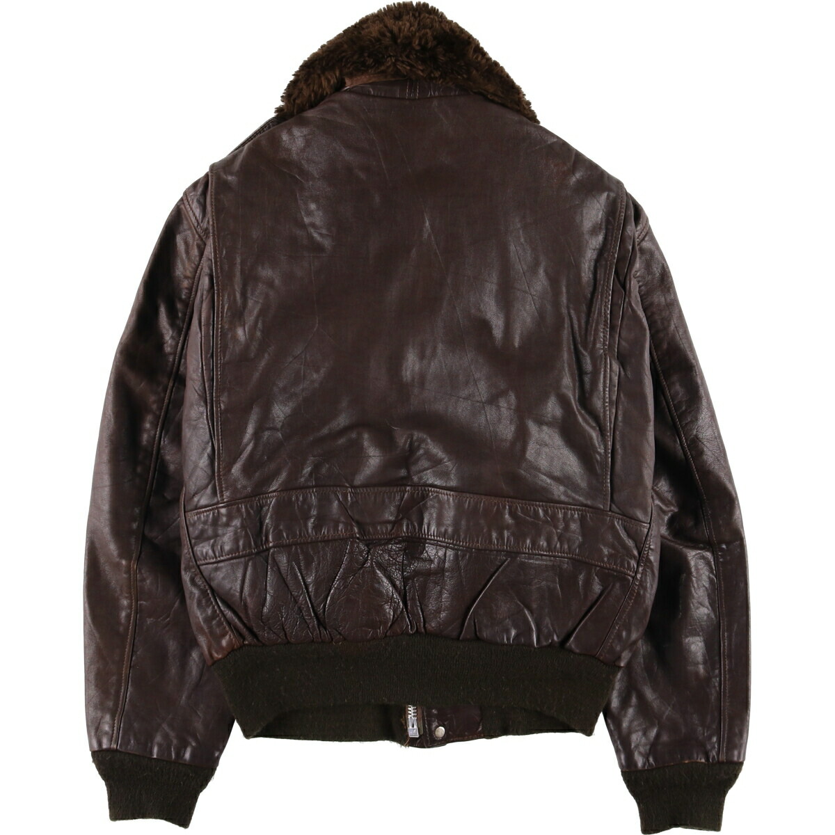 古着 70～80年代 ショット SCHOTT G-1タイプ レザーフライトジャケット