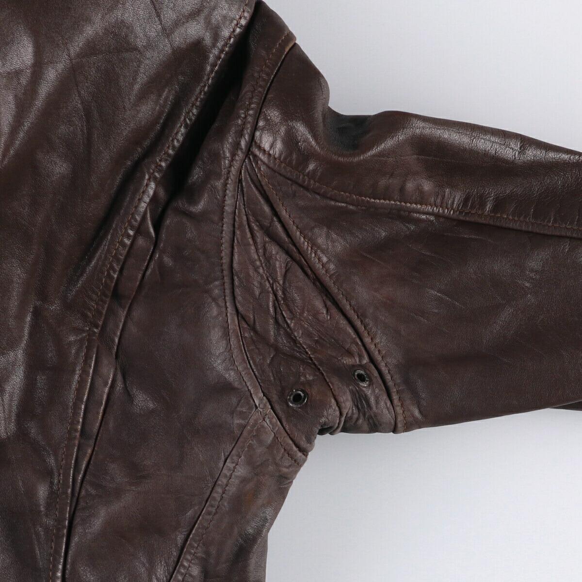 古着 70～80年代 ショット SCHOTT G-1タイプ レザーフライトジャケット