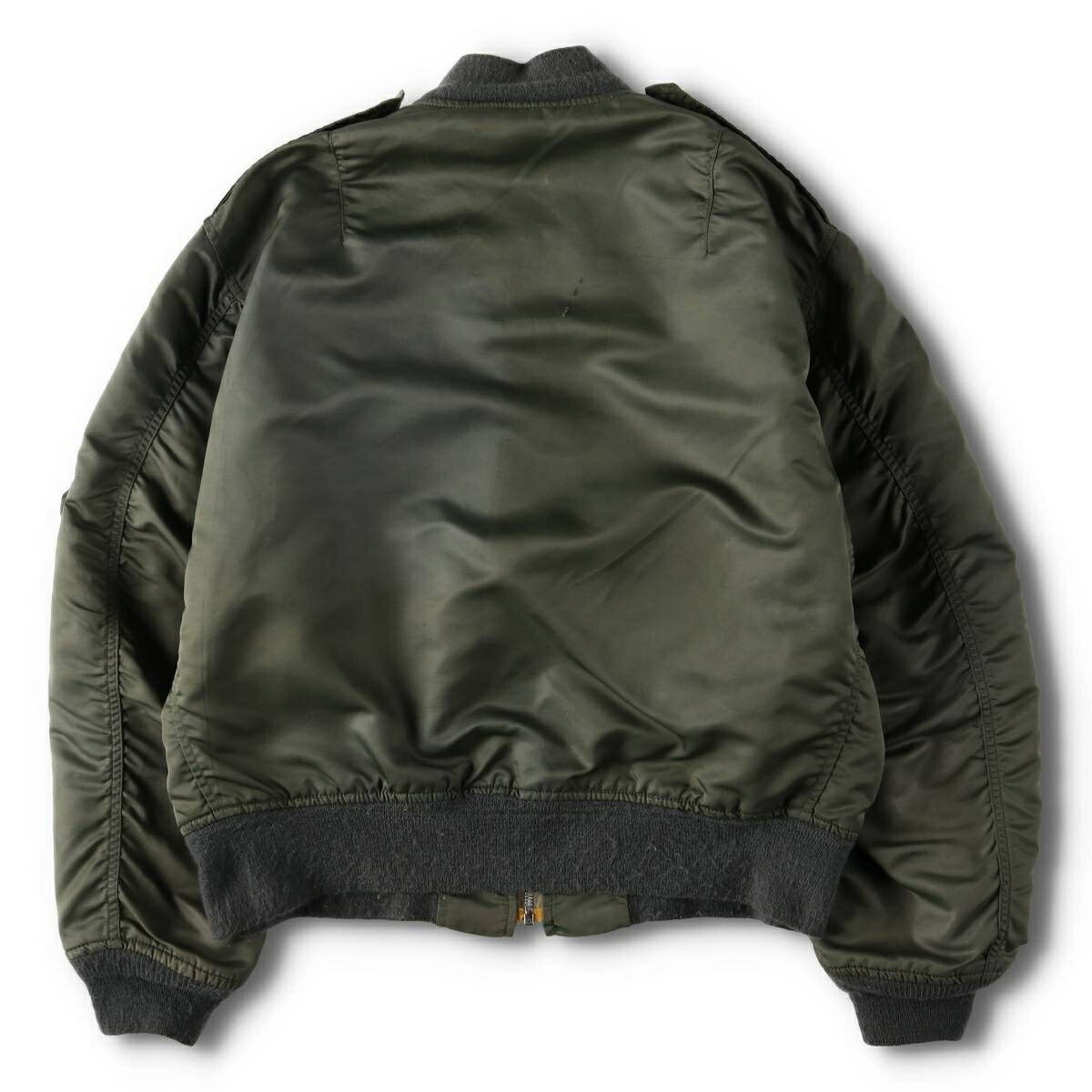 古着 アルファ ALPHA 米軍 L-2B ミリタリー フライトジャケット MEDIUM