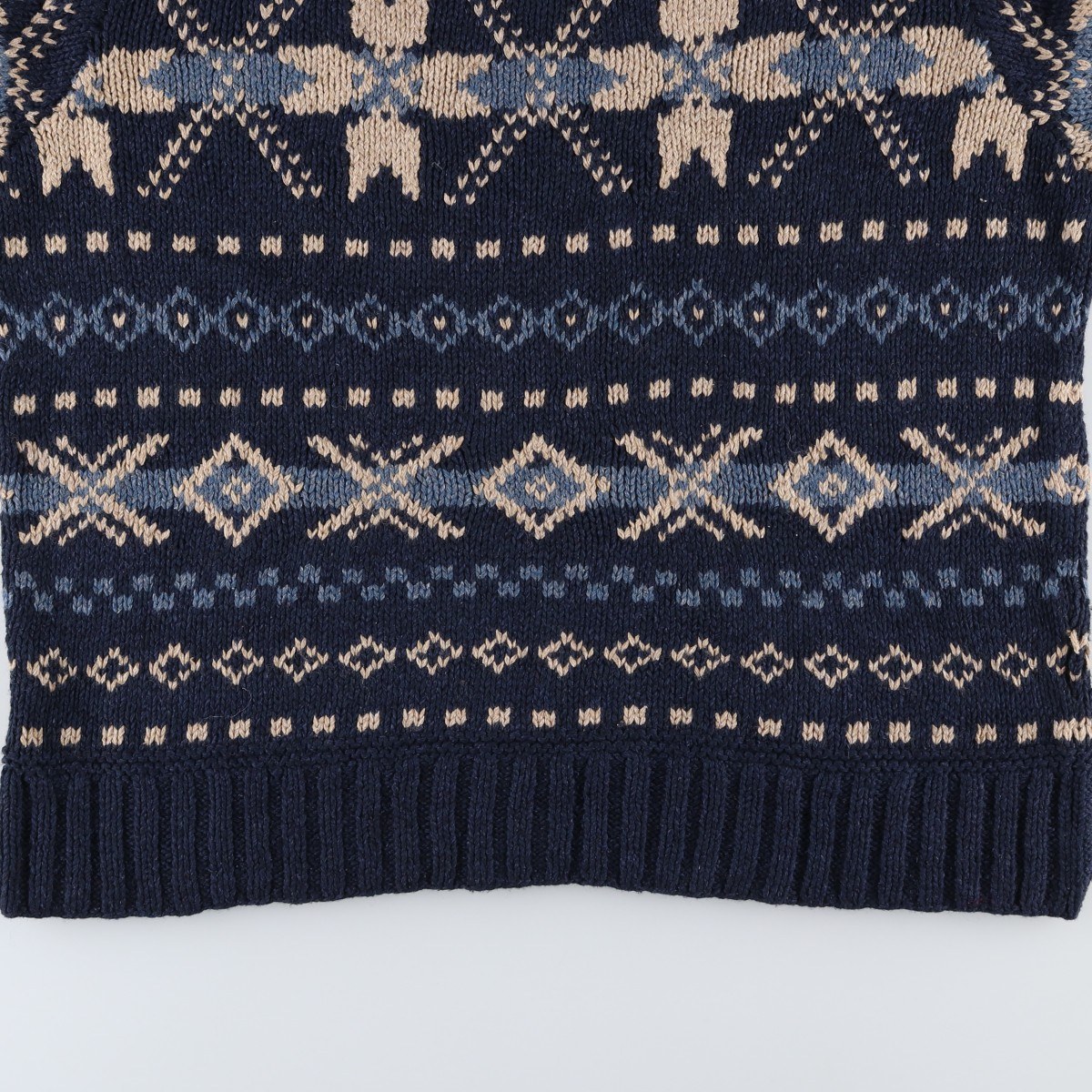 古着 ラルフローレン Ralph Lauren POLO by Ralph Lauren 総柄 スノー