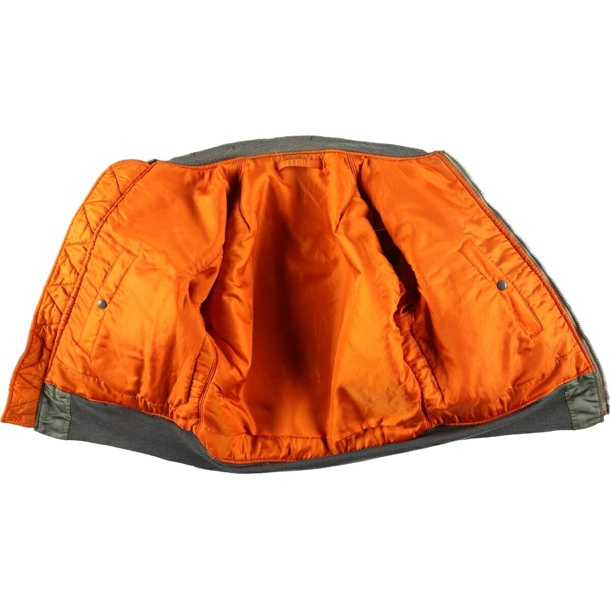 古着 70年代 米軍実品 MA-1 USAF 中綿入り ミリタリー フライト