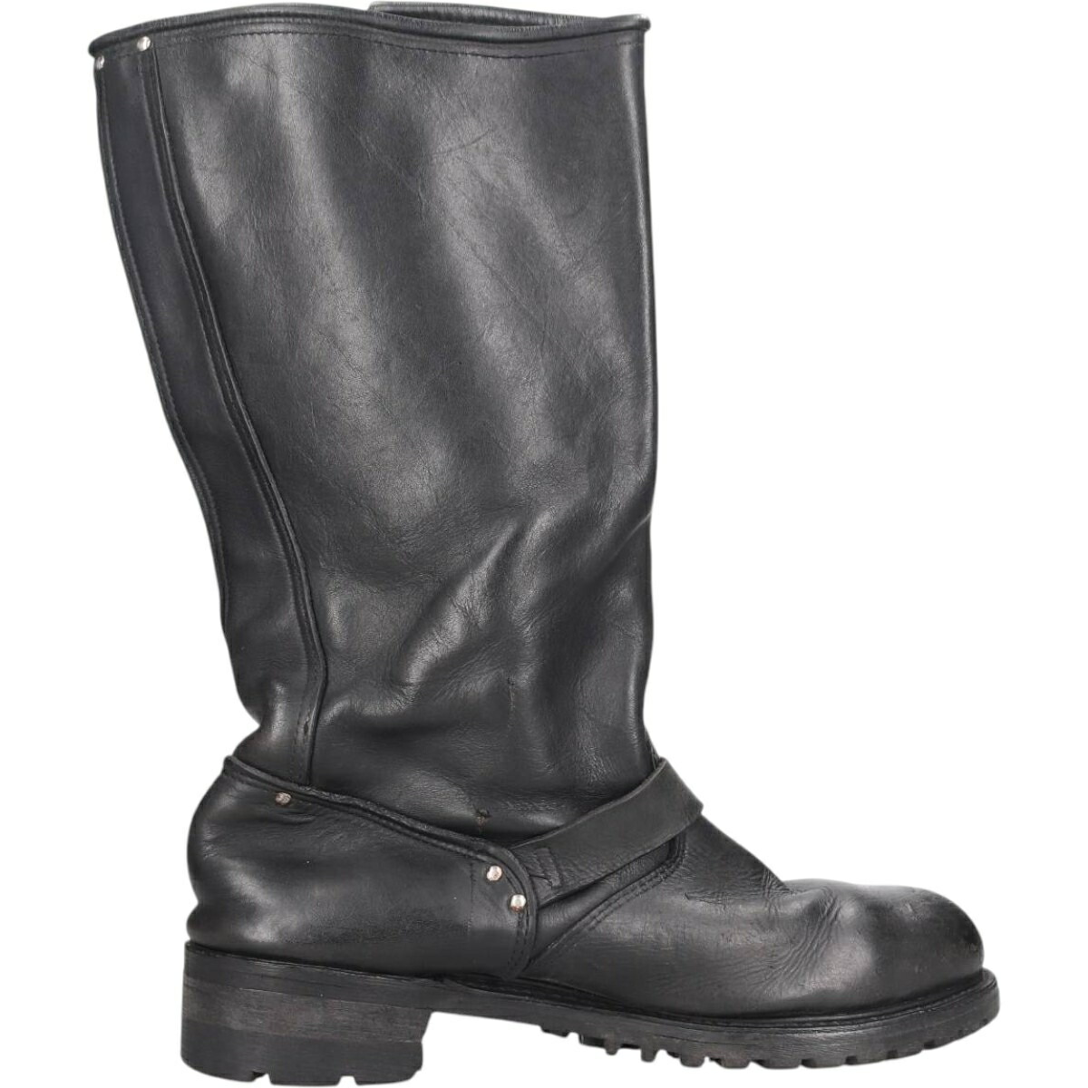 古着 キャロライナ Carolina スチールトゥ 厚底 エンジニアブーツ USA