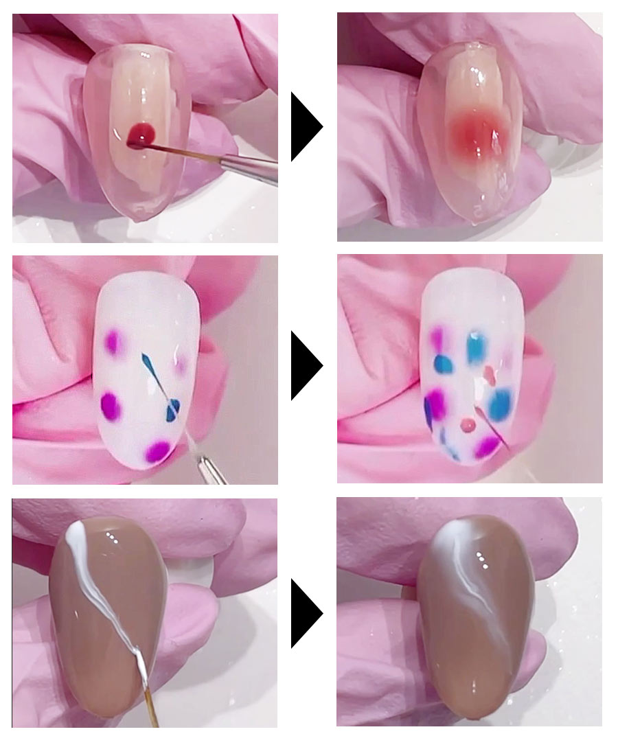 もやもやネイル・チークネイルが簡単に！ブルーミングジェルの使い方