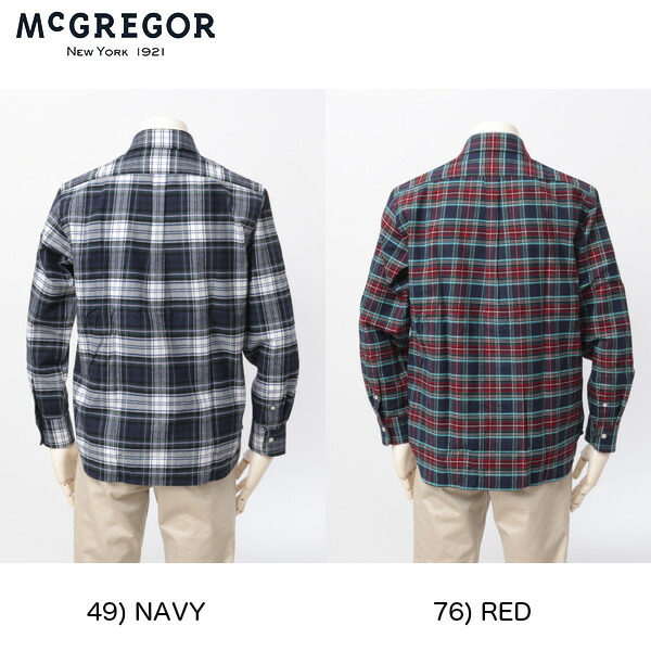 楽天市場】(セール) McGREGOR マックレガー 111172801 フランネル風