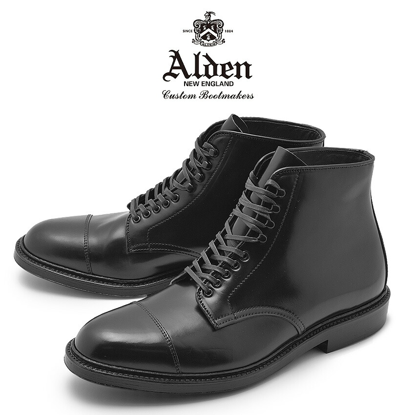 楽天市場】オールデン ALDEN コードバン ストレートチップ ブーツ