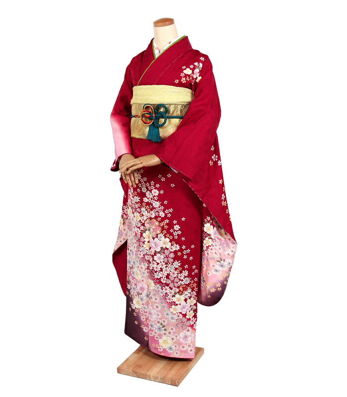 楽天市場】振袖 仕立上がり 成人式 振袖 赤 レッド 結婚式 卒業式