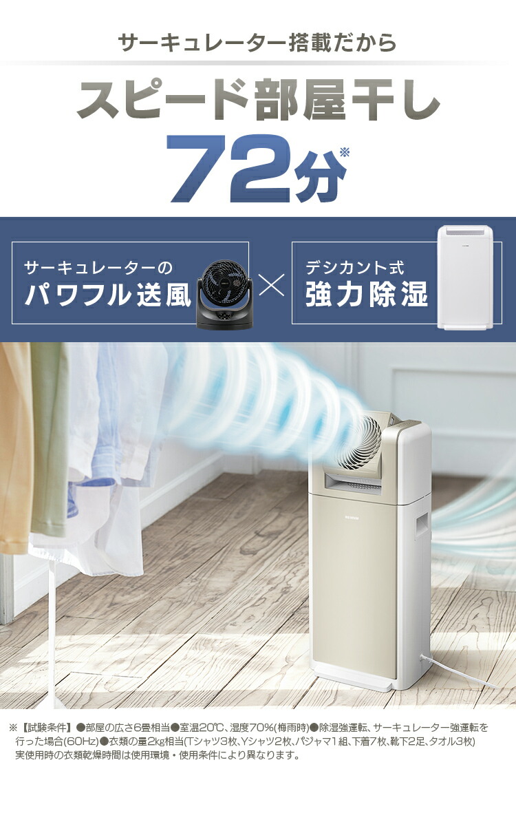 楽天市場】サーキュレーター付き除湿機 8L KIJDC-K80 除湿機 除湿器
