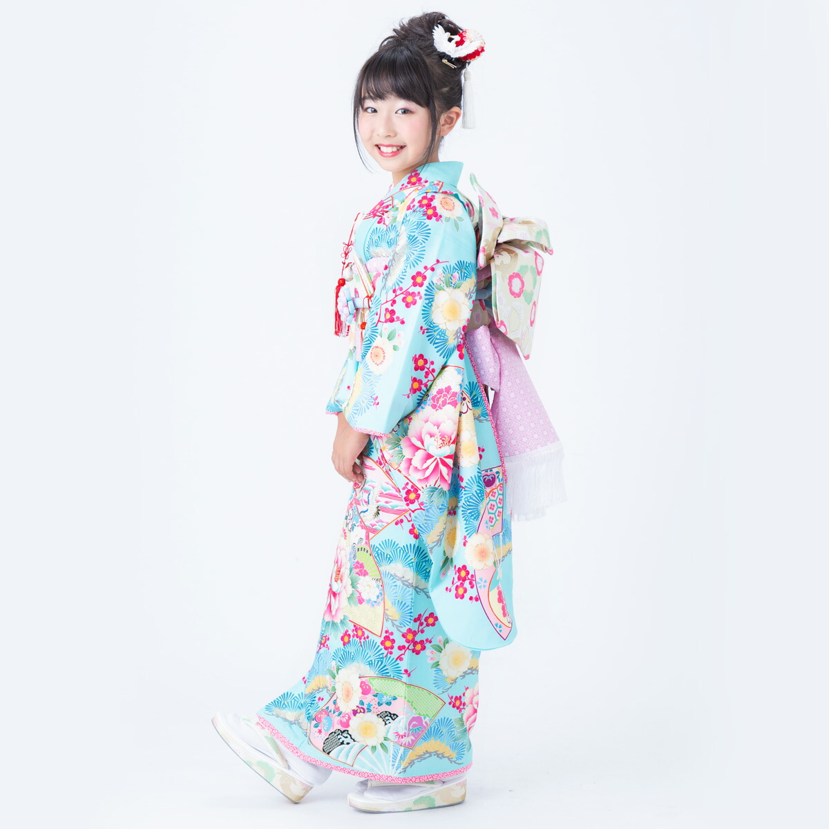 楽天市場】【レンタル】753 七五三 着物 7歳 フルセット 女の子