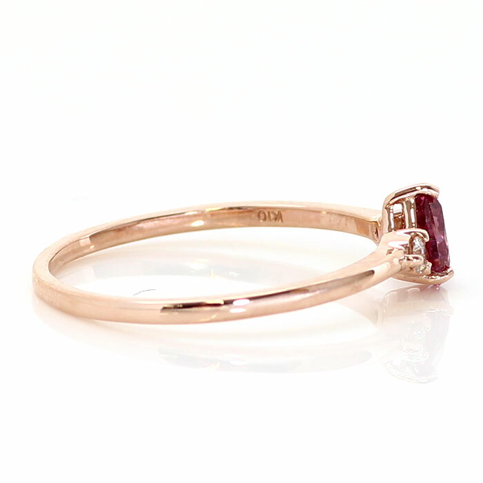 楽天市場】ロードライトガーネット ダイヤモンド K18 K10 カラー