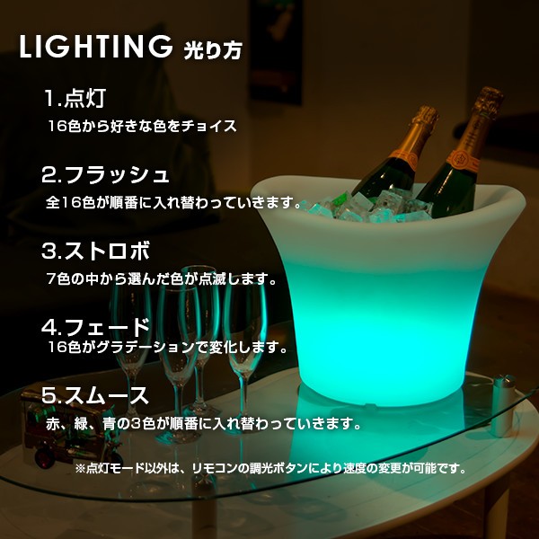 楽天市場】【スーパーセール 最大10%OFF 】充電式 光るシャンパン