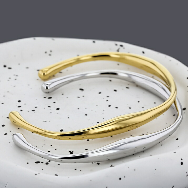 楽天市場】ブレスレット《バングルブレスレット》全2色 ブレスレット