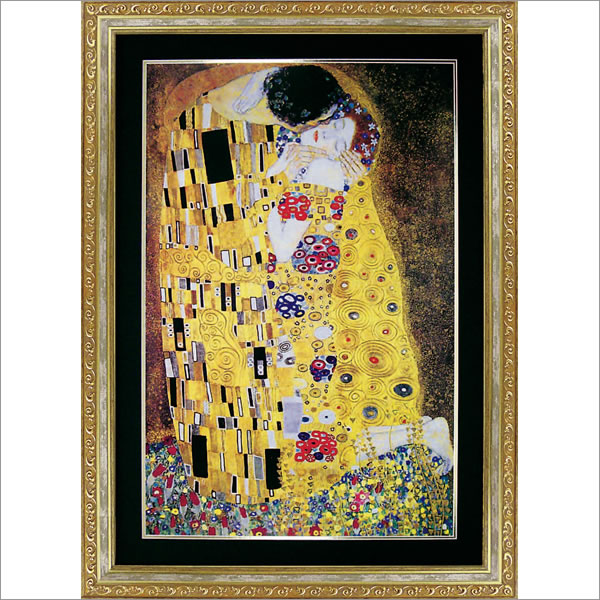 楽天市場】【スーパーセール価格】 絵画 インテリア クリムト接吻
