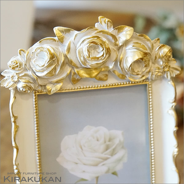 楽天市場】【スーパーセール期間限定価格】 薔薇のフォトフレーム
