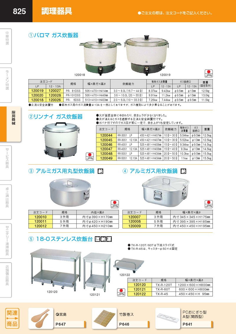 楽天市場】パロマ ガス炊飯器 PR-6DSS LPガス (プロパンガス)【2.0
