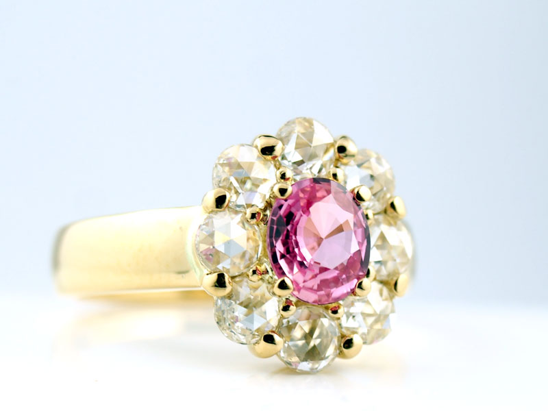 楽天市場】Pt900 ハーフエタニティリング ダイヤモンド 0.50ct