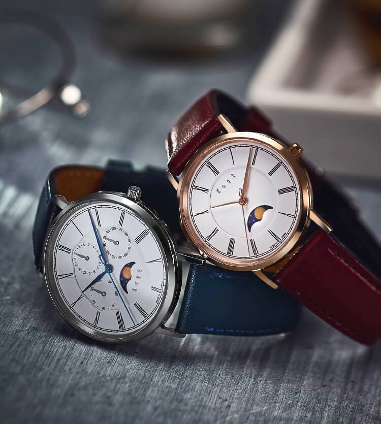 Knot ノット 時計 クラシック ムーンフェイズ シルバー ＆ アイボリー 楽天市場】Knot ノット 時計 クラシック ムーンフェイズ シルバー