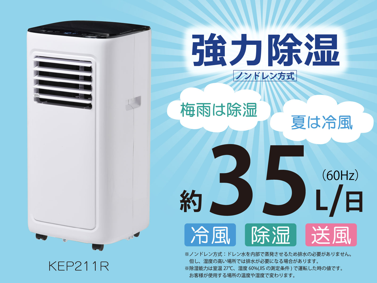 楽天市場】【2023新商品】【アース線・工事不要】移動式クーラー