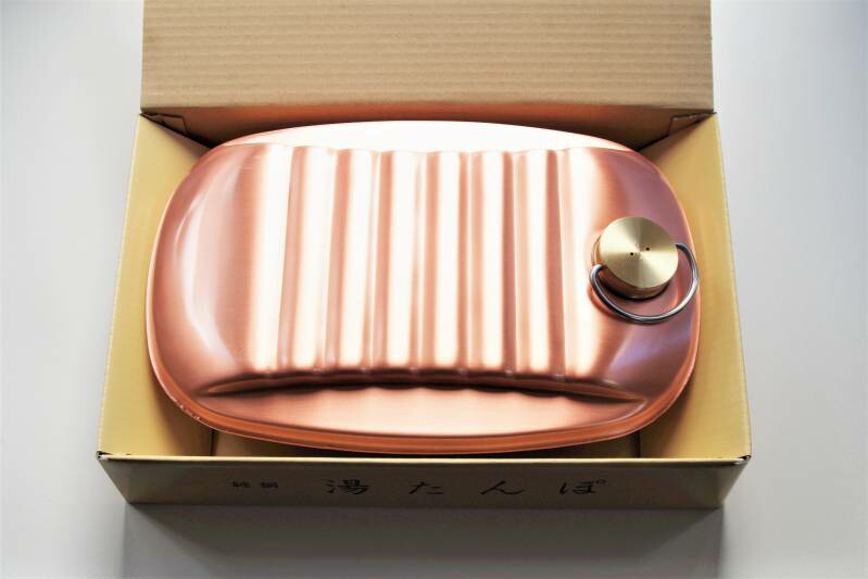 楽天市場】新光金属 【純銅製 湯たんぽ 大】 容量2300ml 新潟県燕市