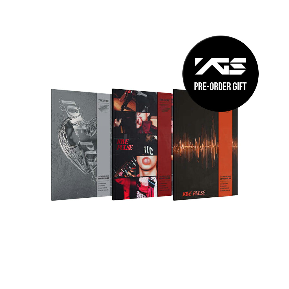 楽天市場】【YG特典選択】 TREASURE - LOVE PULSE / アルバム3種選択