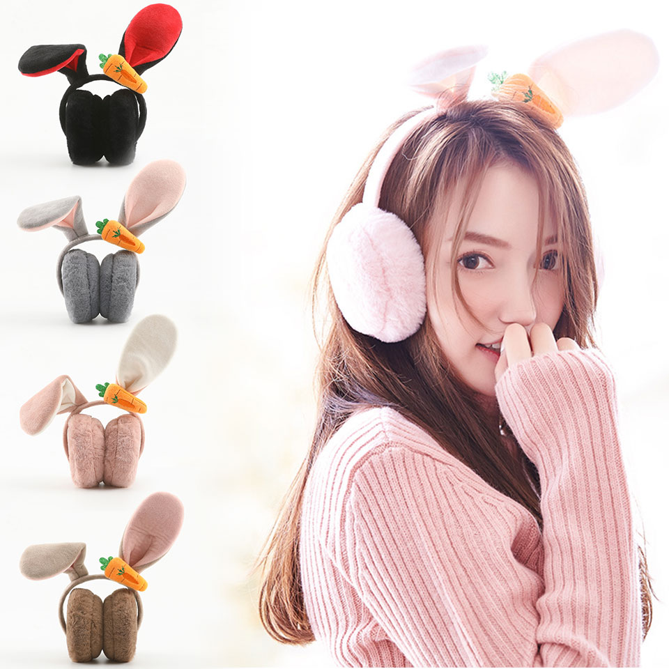 うさぎ耳付きイヤーマフの通販｜ケイララ