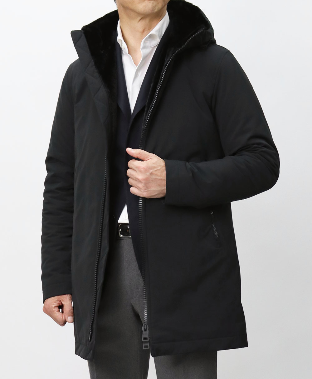 ヘルノ / HERNO / フーデッド コート / ナチュラルストレッチ