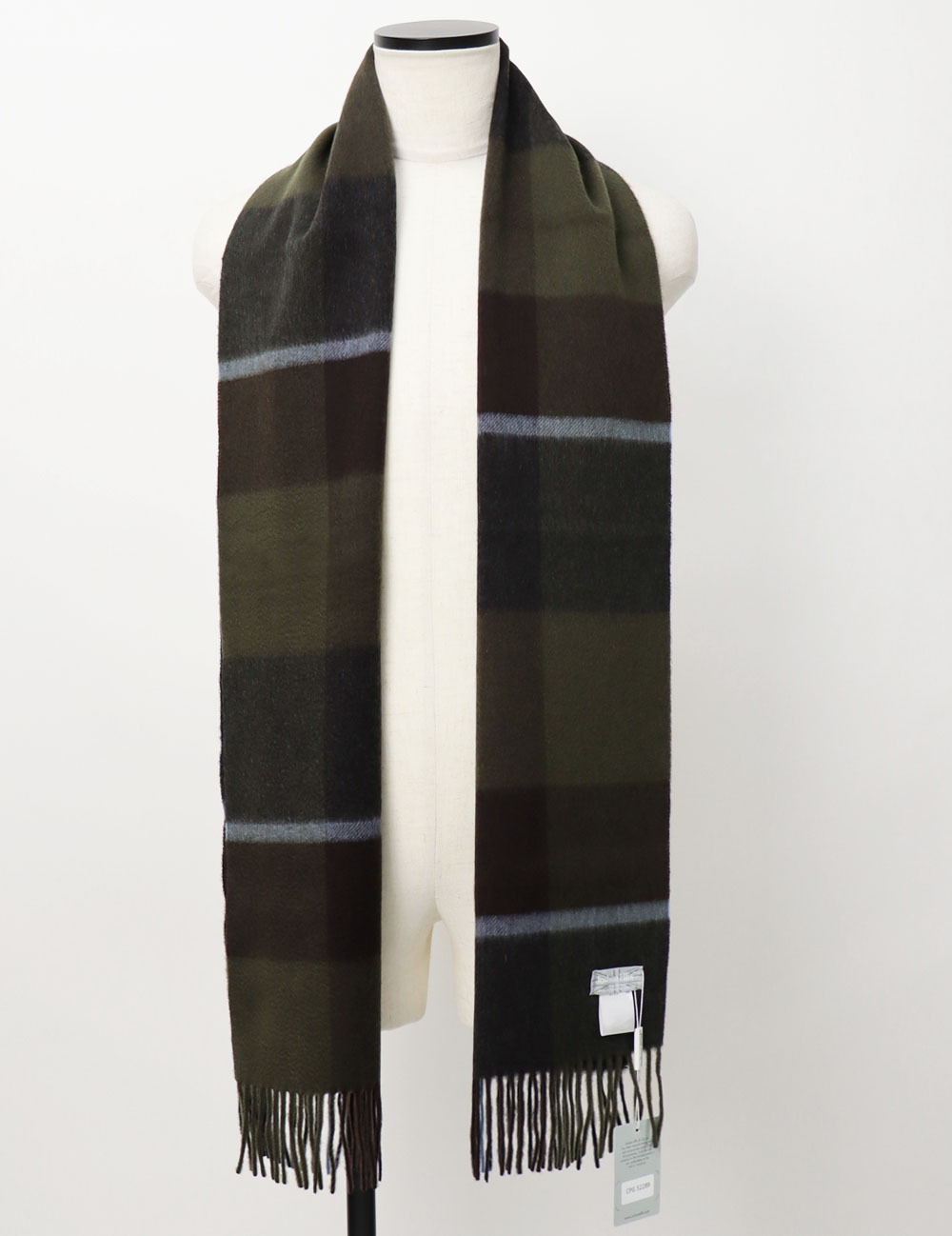 ジョシュア エリス / Joshua Ellis / チェック柄 マフラー / カシミヤ