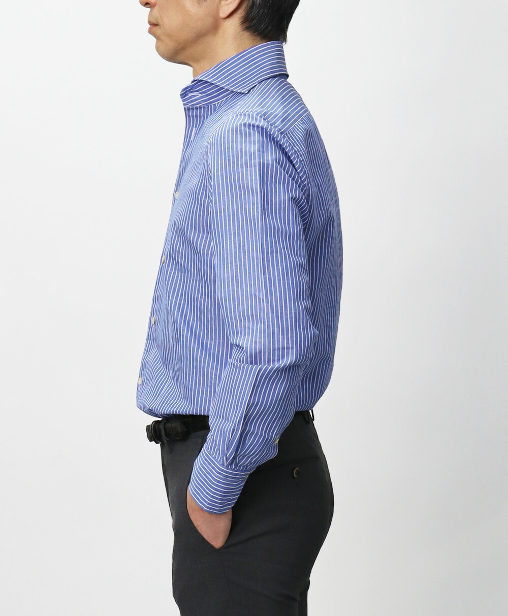 フィナモレ / Finamore / セルジオ / SERGIO / カッタウェイ シャツ