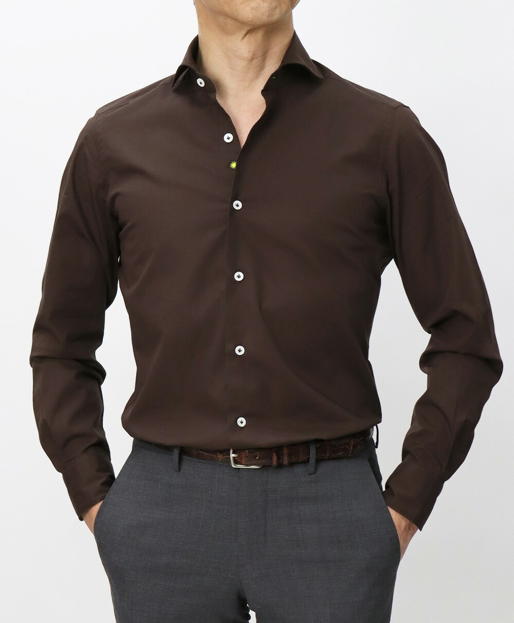 ジャンネット / GIANNETTO / VINCI FIT / カッタウェイ カラー シャツ