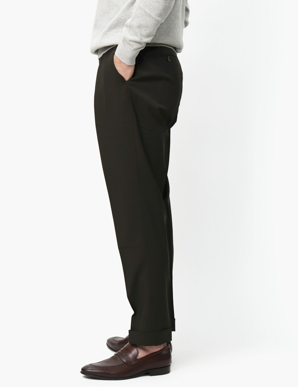 ベルウィッチ / BERWICH / スコッチ / SCOTCH / ツープリーツ パンツ