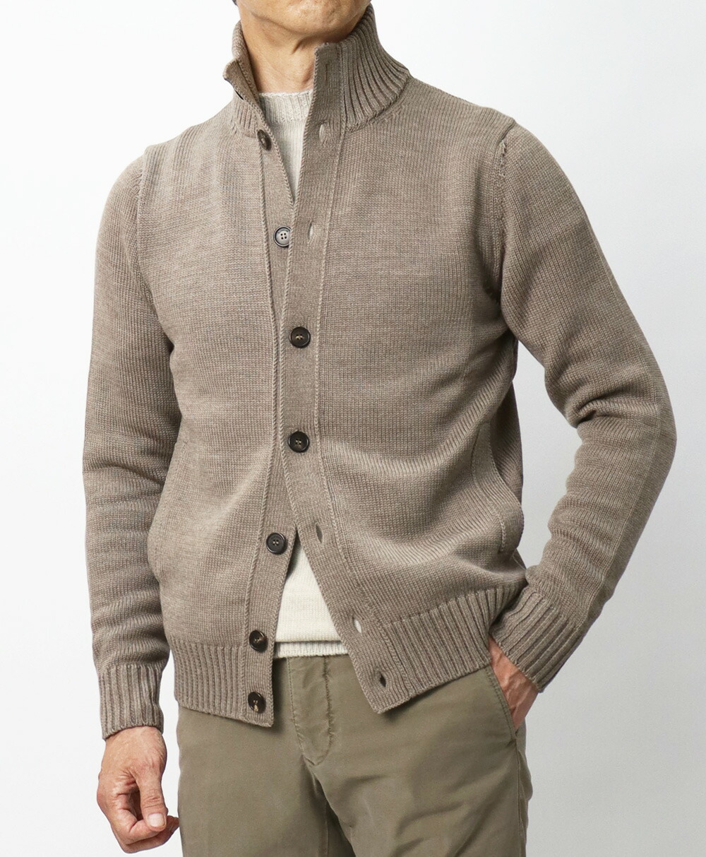 ザノーネ / ZANONE / NEW CHIOTO / キョート / スタンドカラー ニット