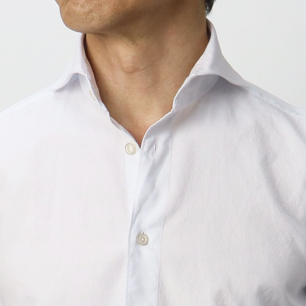 フィナモレ / Finamore / セルジオ / SERGIO / カッタウェイ シャツ