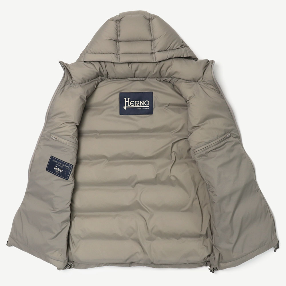 ヘルノ / HERNO / 軽量 超マットナイロン ダウン ベスト / ダウン