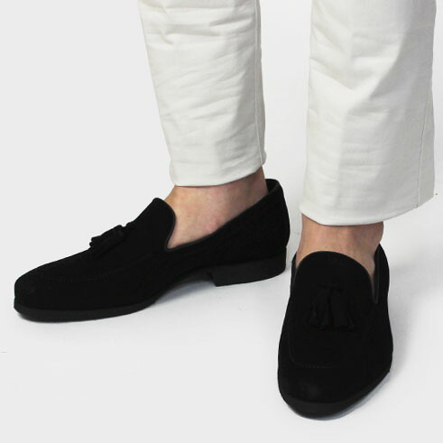 フェランテ / FERRANTE / スエード レザー タッセル ローファー / ARNO