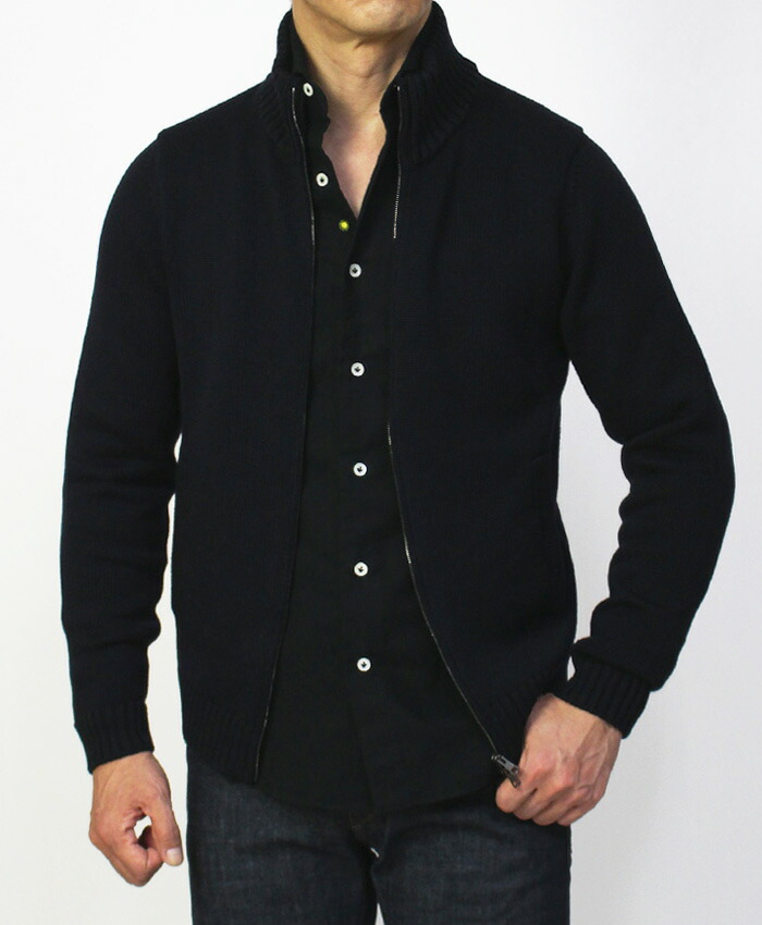 ザノーネ / ZANONE / CHIOTO ZIP / スタンドカラー ZIP ニット
