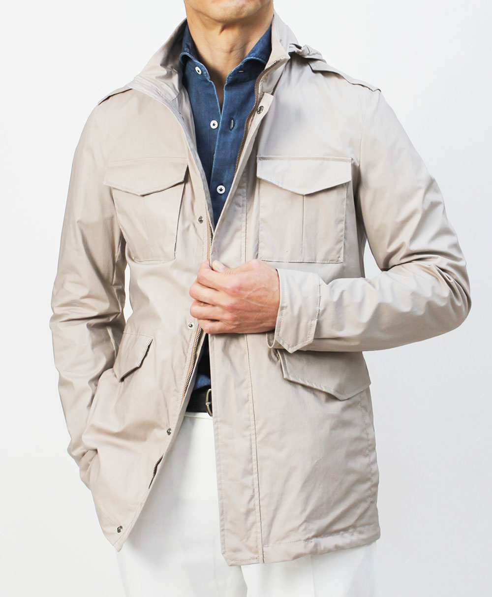 ヘルノ / HERNO / M65型 ジャケット / ストレッチコットン / FI000098U